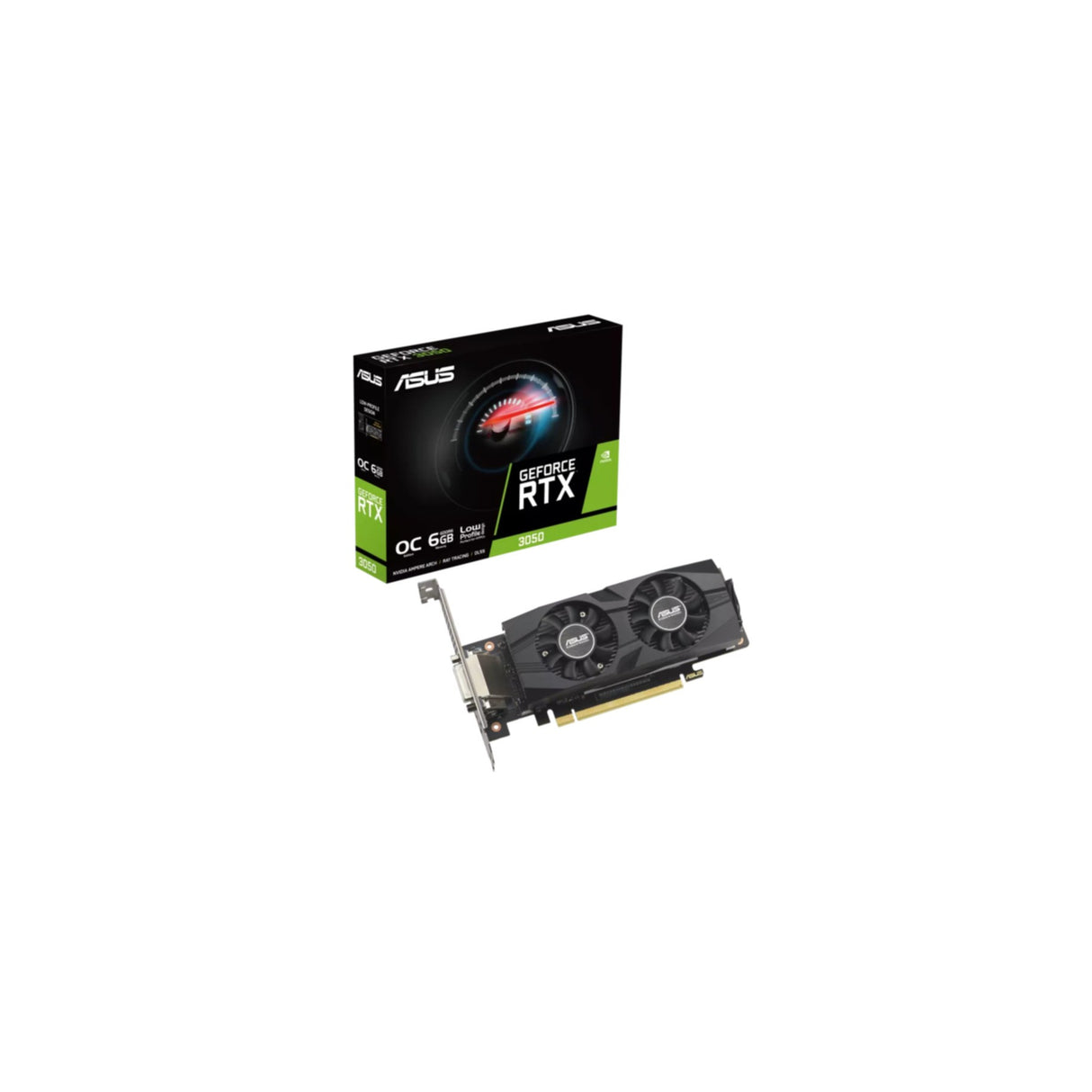 VGA Asus GeForce® RTX 3050 6GB LP BRK OC