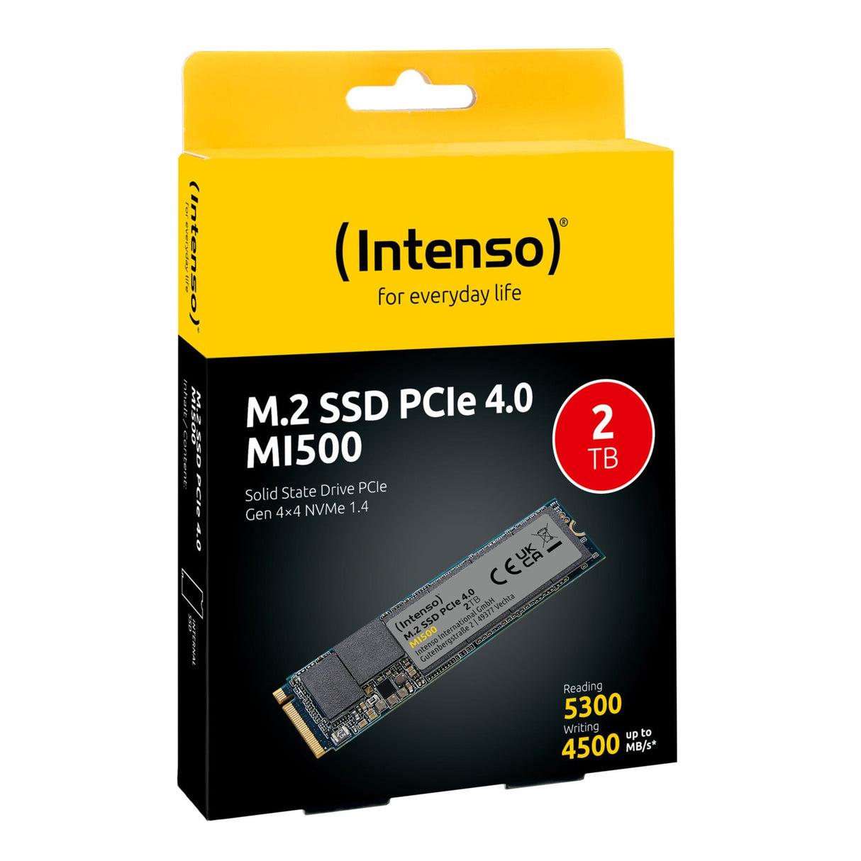 SSD Intenso 2TB MI500 M.2 2280 PCIe 4.0 x4 NVME 1.4 3836470