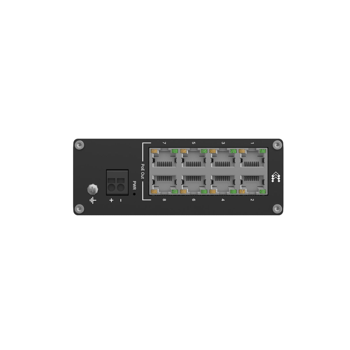 Teltonika TSW040 Unmanaged 8-Port PoE+-Switch 8x100 Mbps, PoE