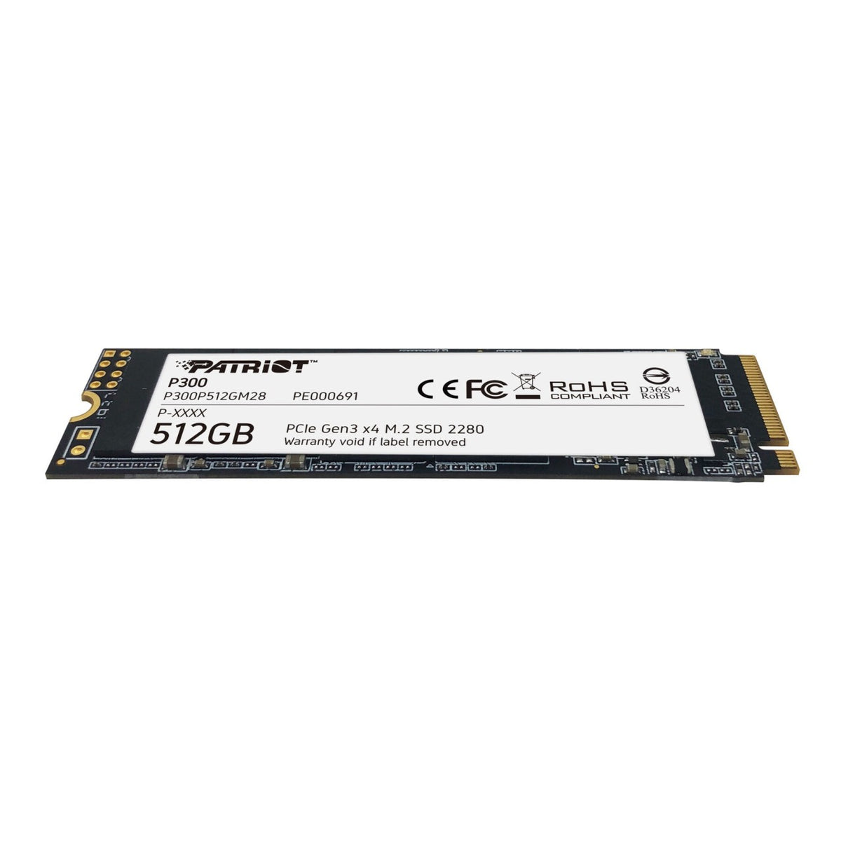 SSD Patriot P300 512GB M.2 PCIe 3.0 P300P512GM28 NVME, Bild 3
