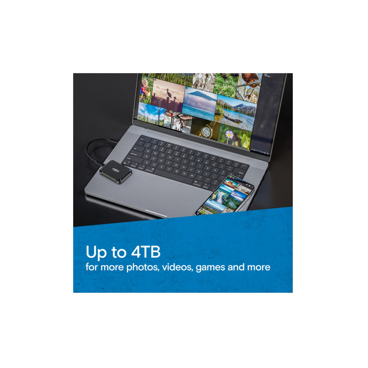 SSD extern Crucial X9 4TB CT4000X9SSD9