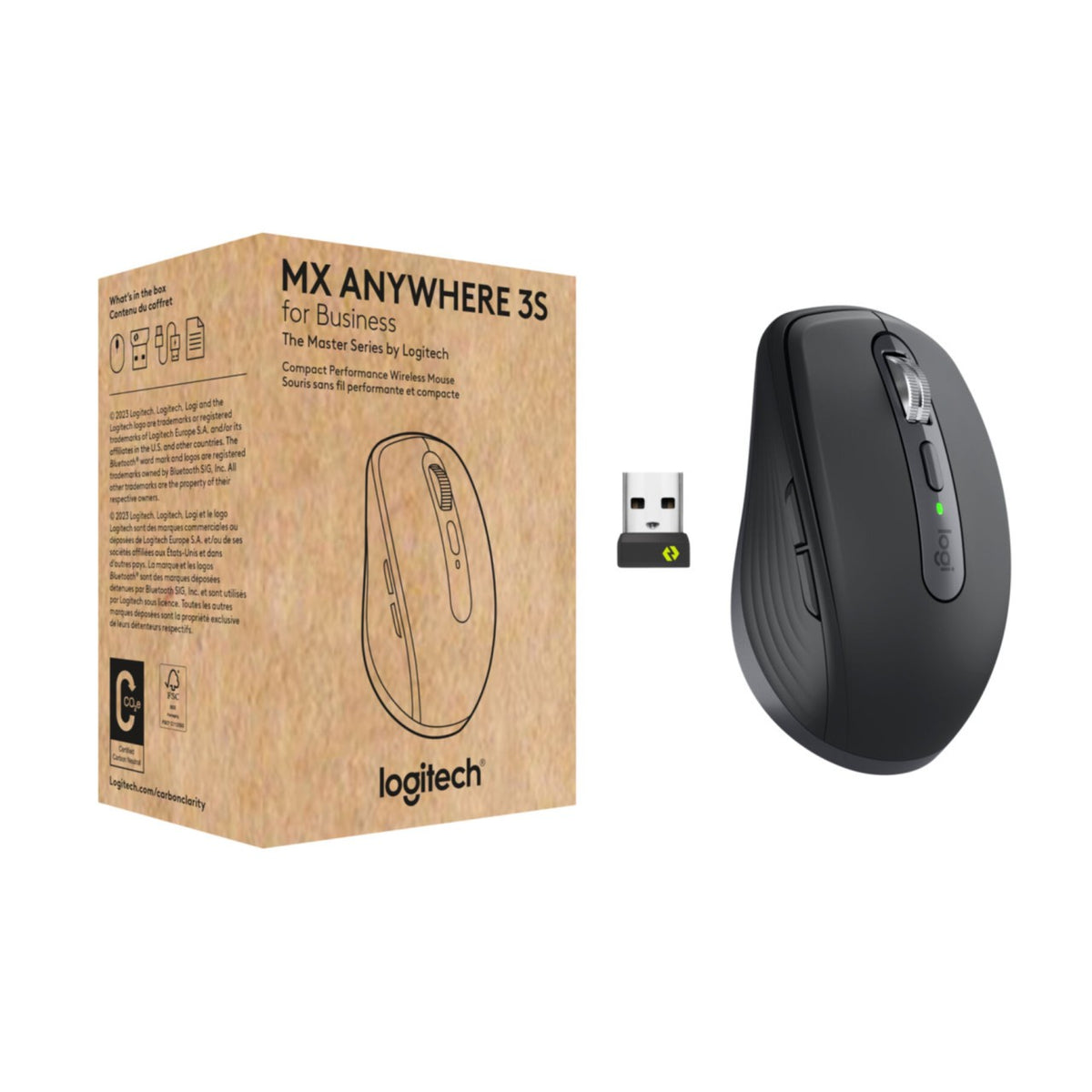 Mouse Logitech MX Anywhere 3S for Business wireless Graphit (910-006958)