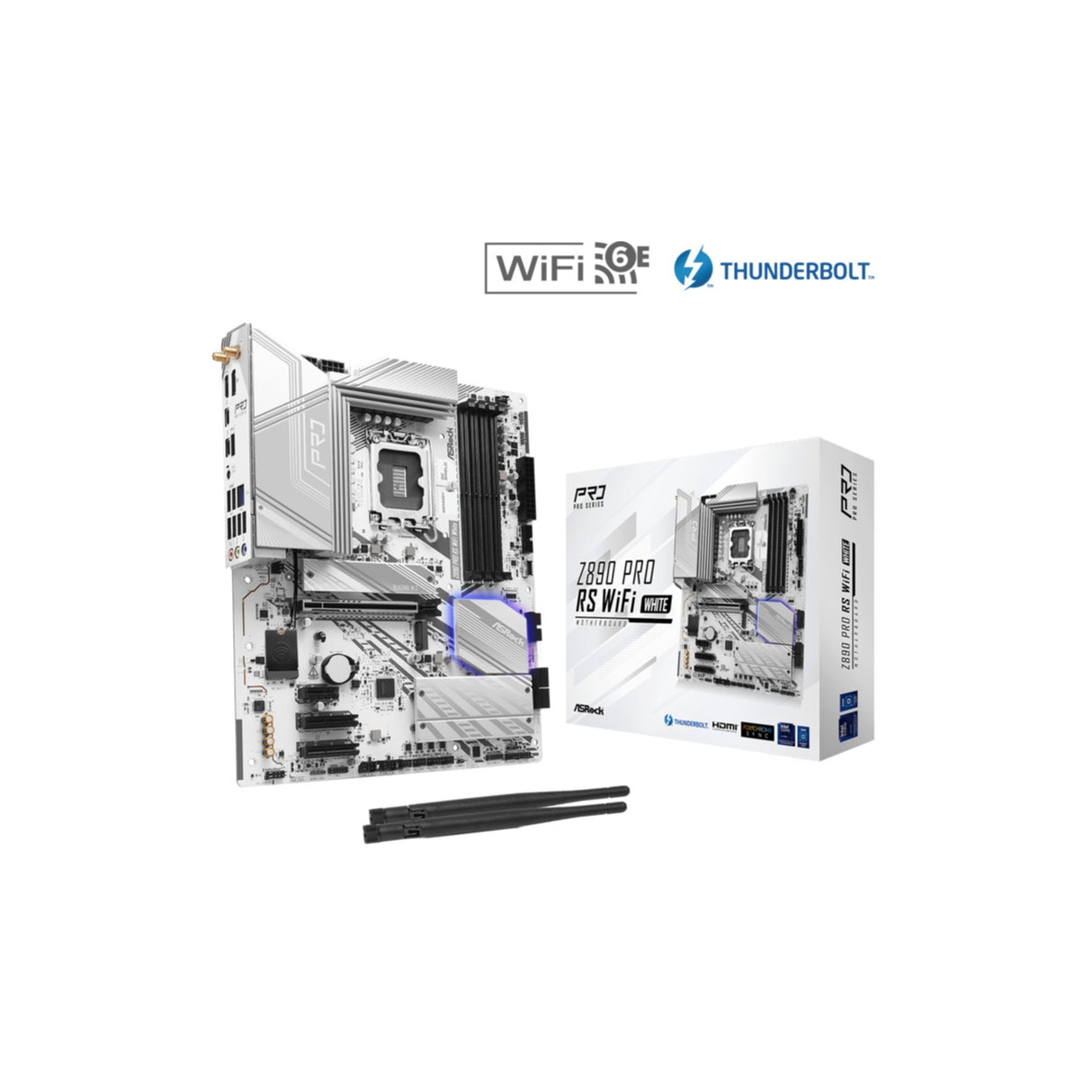 ASROCK Z890 Pro RS WiFi White (1851) (D)