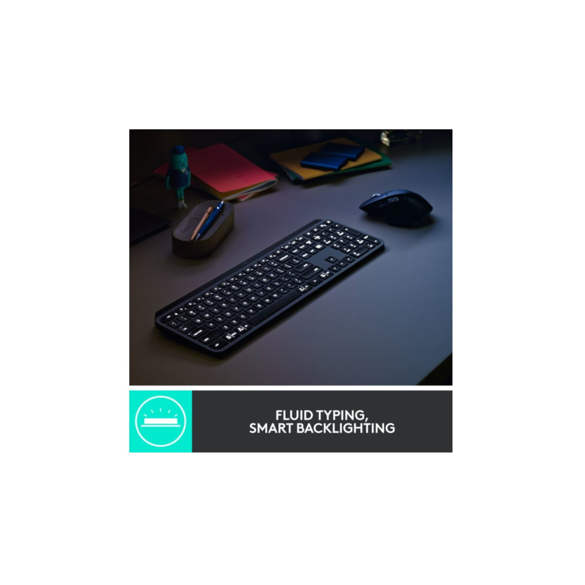 Keyboard & Mouse Logitech Wireless Combo MX Keys (DE) (920-010926), Bild 4