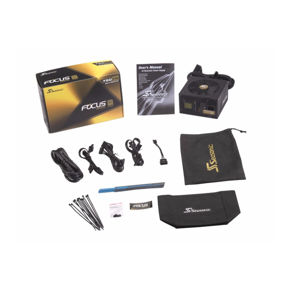 PC- Netzteil Seasonic Focus Gold SSR-750FM - Netzteil (intern)