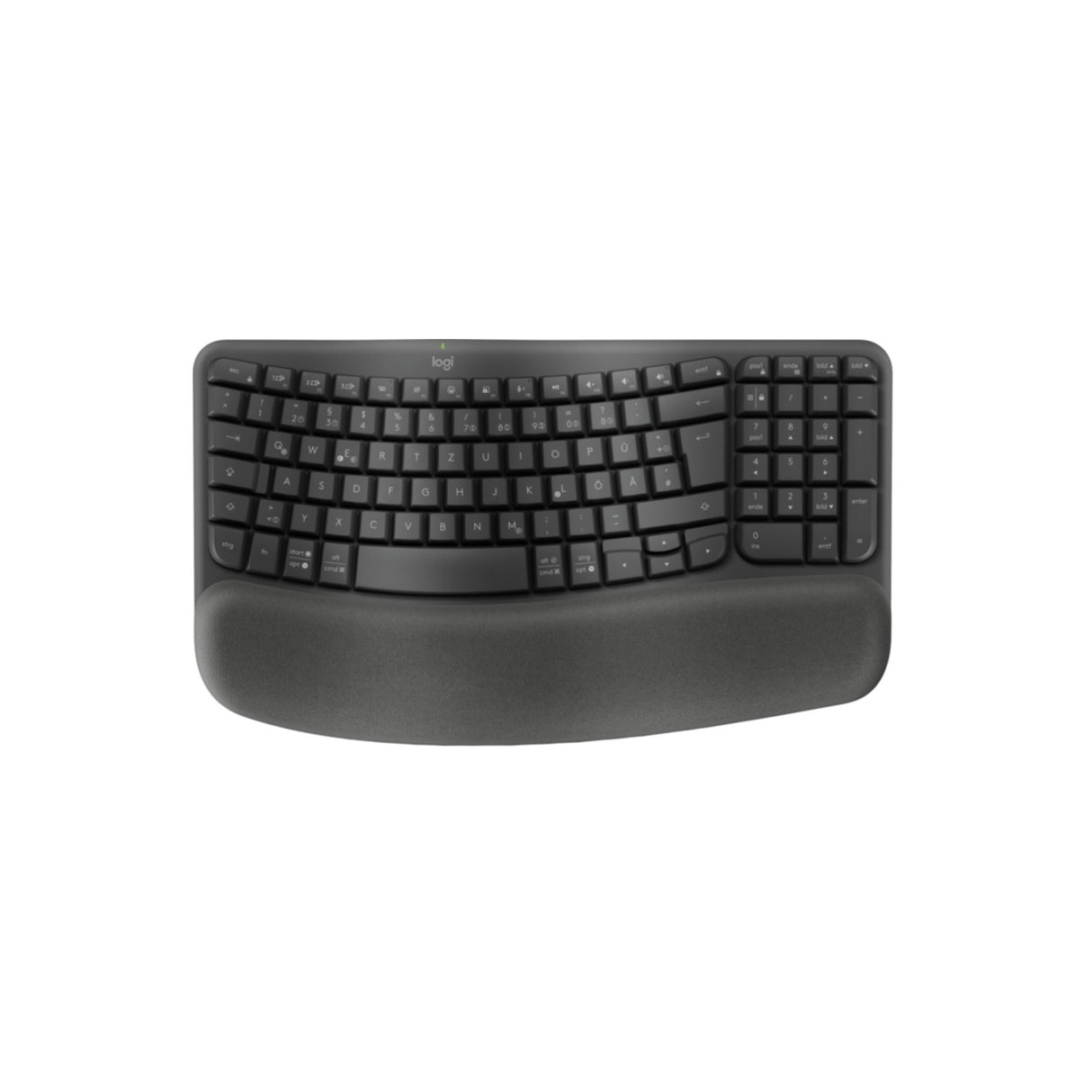Keyboard Logitech Wave Keys for Business Wireless Graphite (DE) (920-012327)