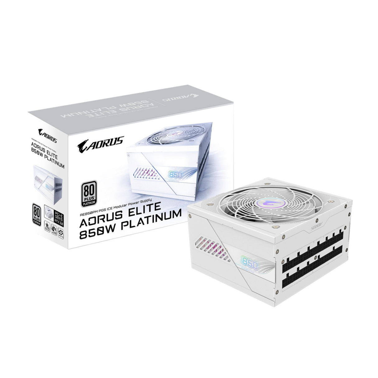 PC- Netzteil Gigabyte AORUS ELITE AE850PM 850W Platinum White