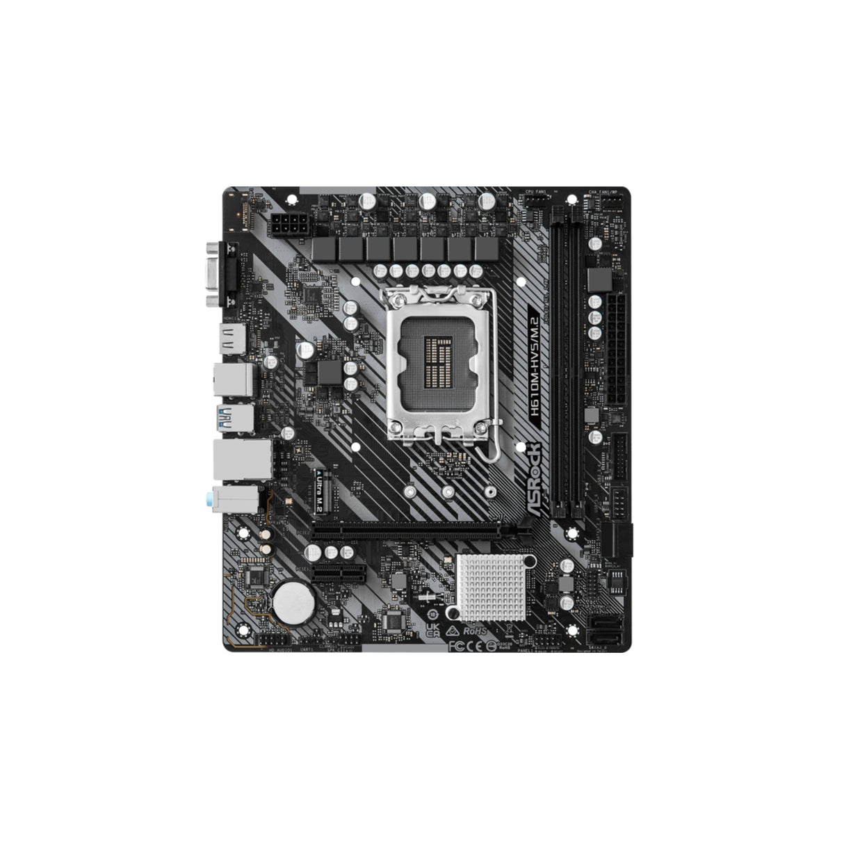 ASROCK H610M-HVS/M.2 R2.0 (1700) (D)