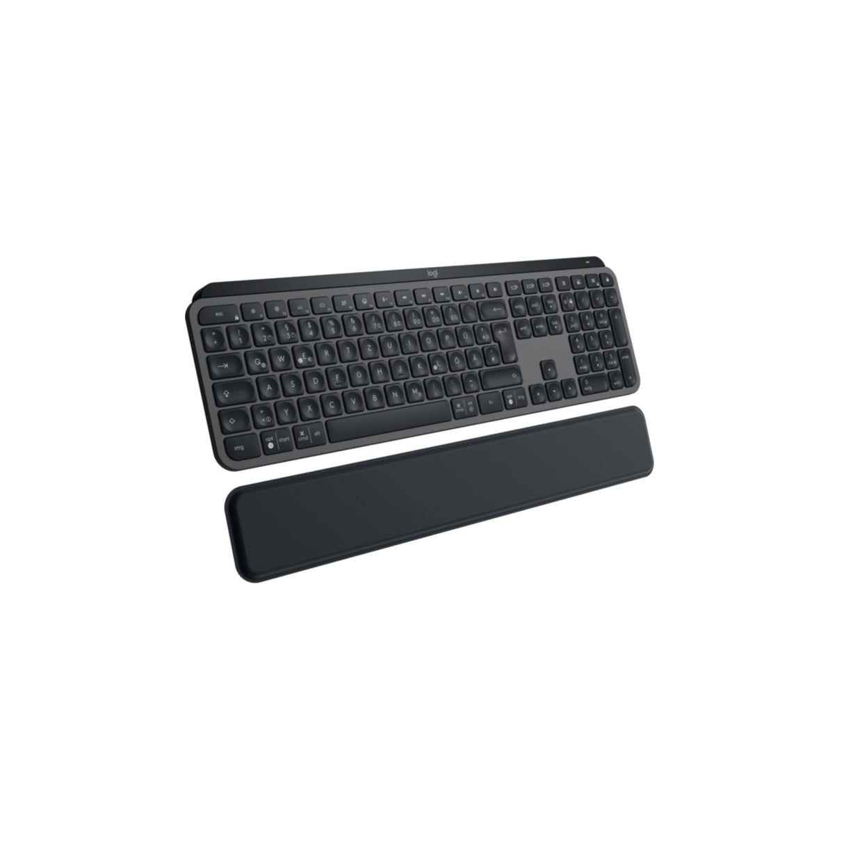 Keyboard Logitech MX Keys S + MX Palm Rest Wireless Graphit (DE) (920-011567)
