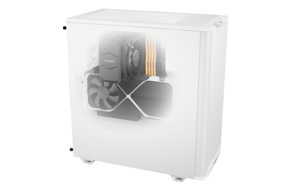 PC- Gehäuse BeQuiet Pure Base 501 Airflow - white, Bild 5