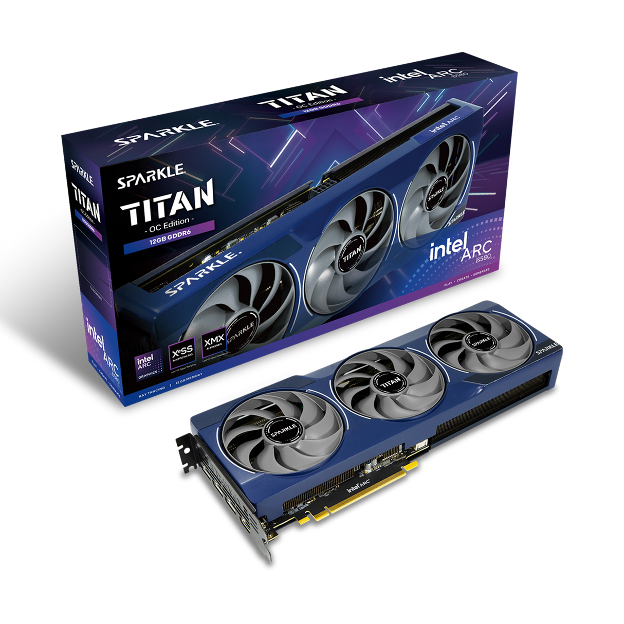 VGA SPARKLE Intel ARC B580 12GB TITAN OC (Battlemage Lineup)