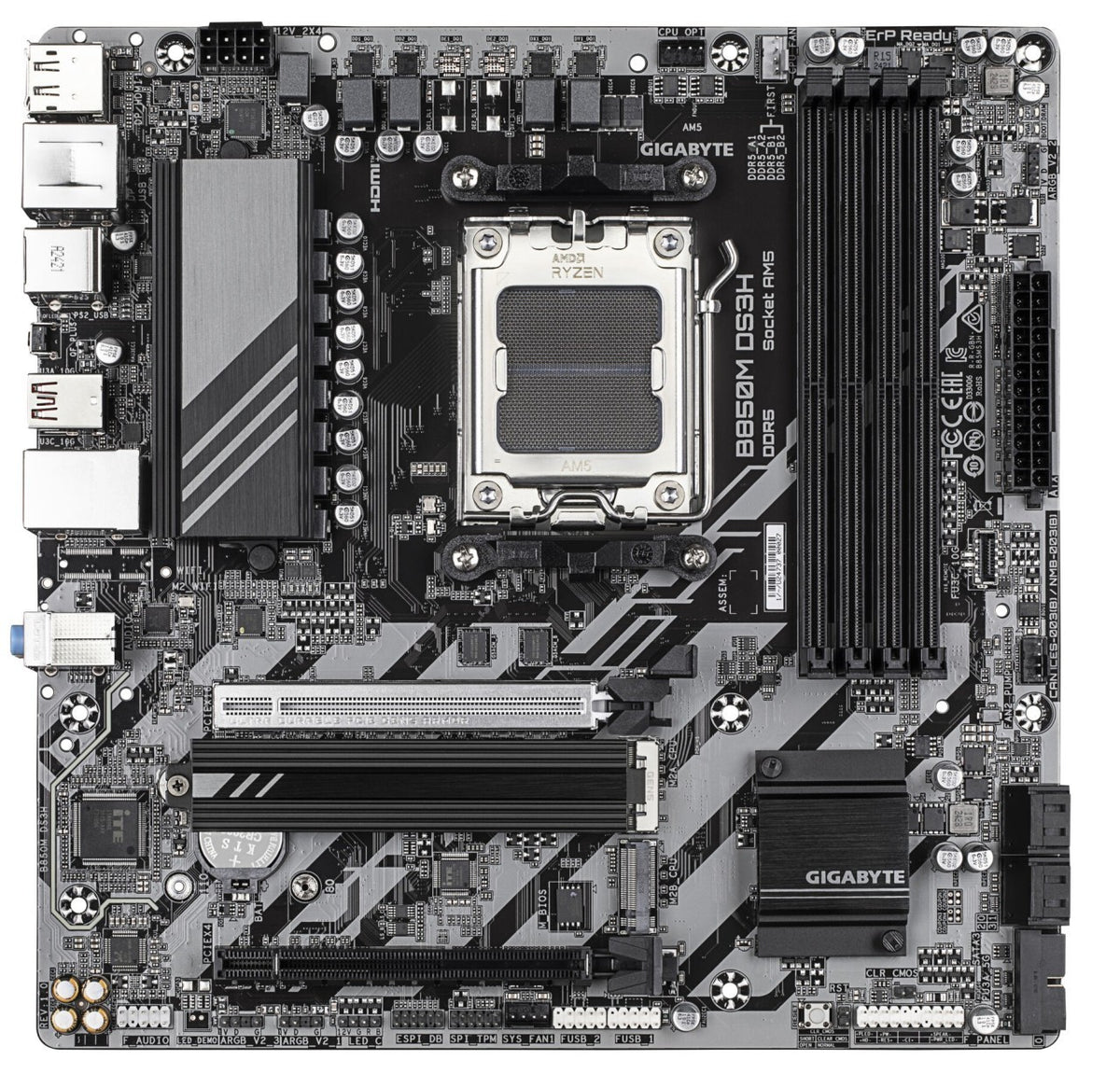 Gigabyte GA-B850M DS3H (AM5) (D), Bild 2