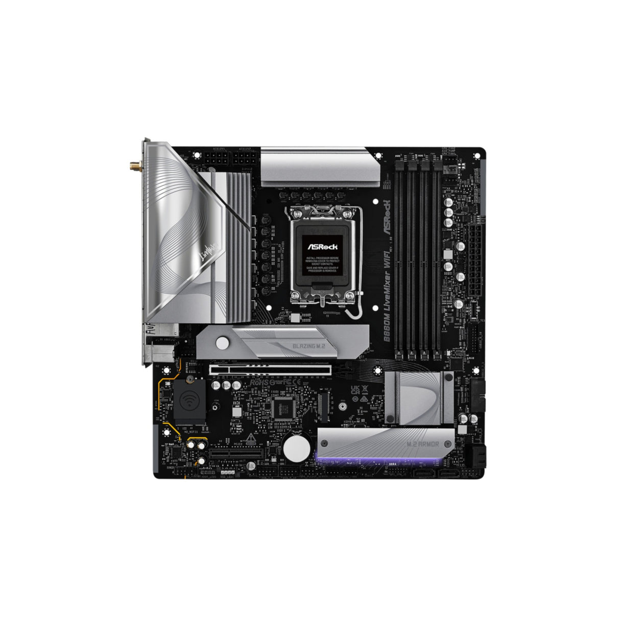 ASROCK B860M LiveMixer WiFi (1851) (D)