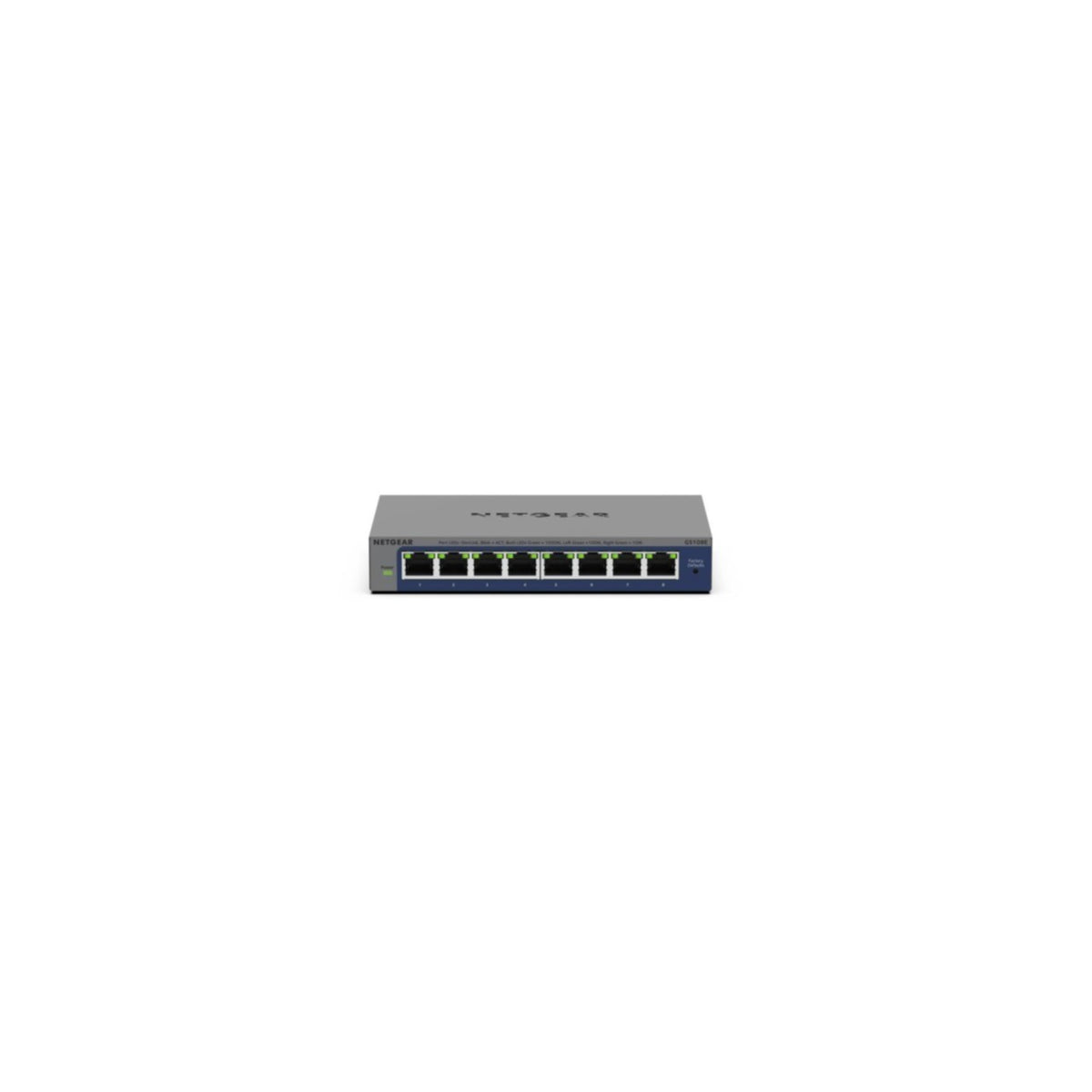 NETGEAR Switch PLUS 8-port 10/100/1000 GS108E-400EUS, Bild 3