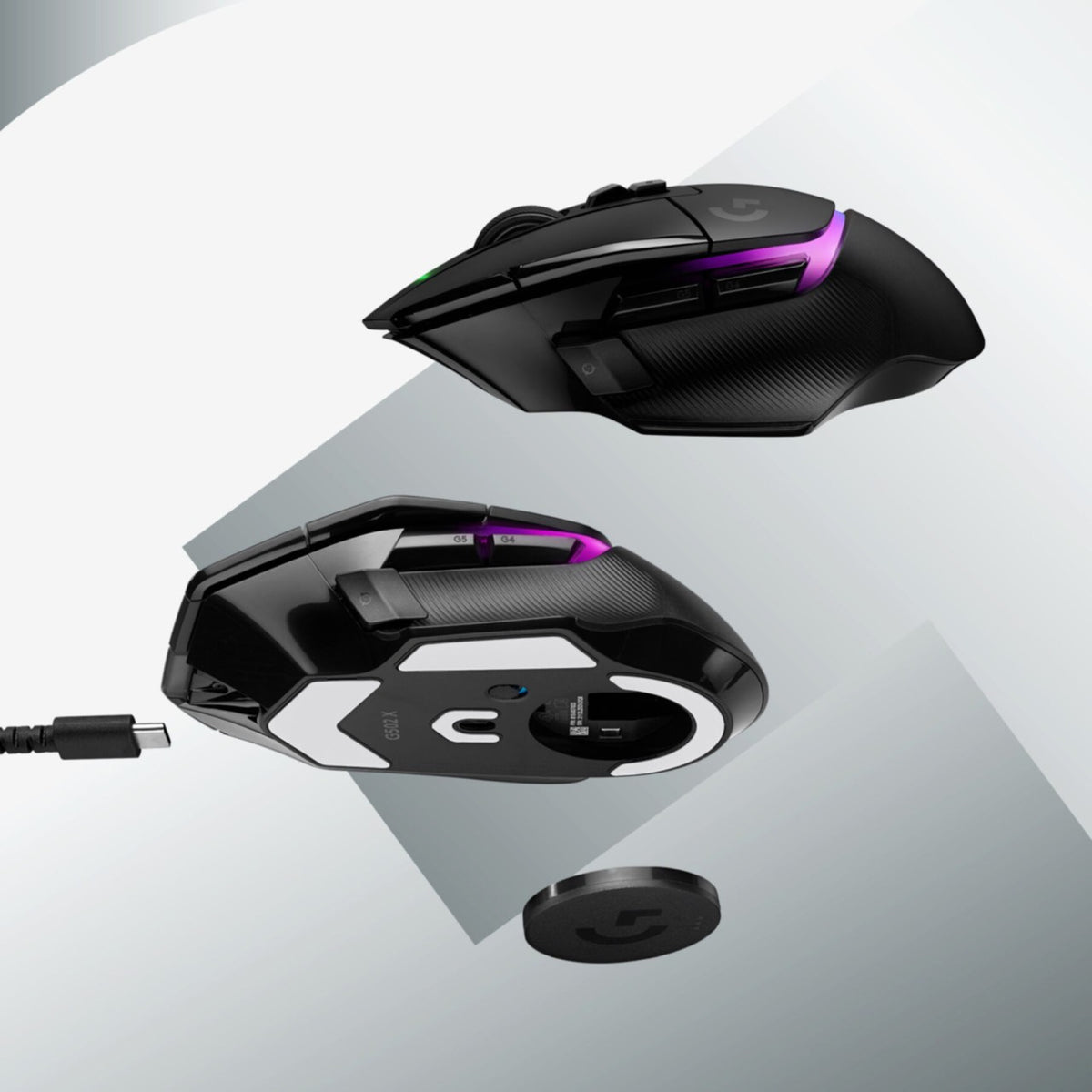 Mouse Logitech G G502 X Plus Wireless black (910-006162), Bild 7