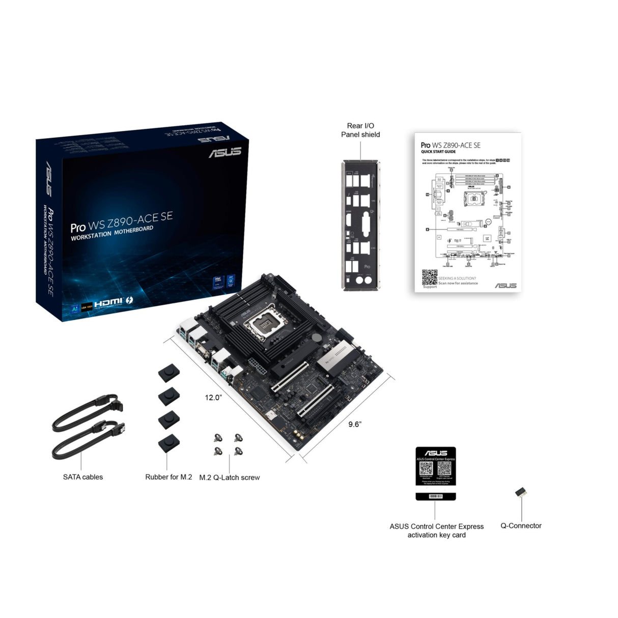 ASUS PRO WS Z890-ACE SE (1851) (D