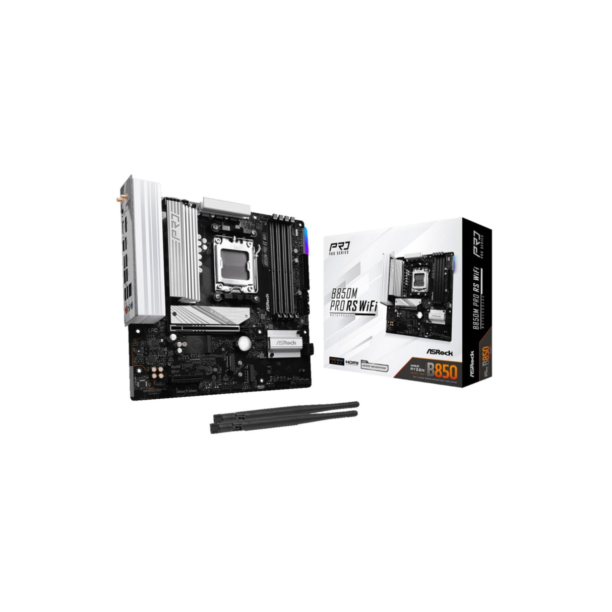 ASROCK B850M Pro RS WiFi (AM5) (D)