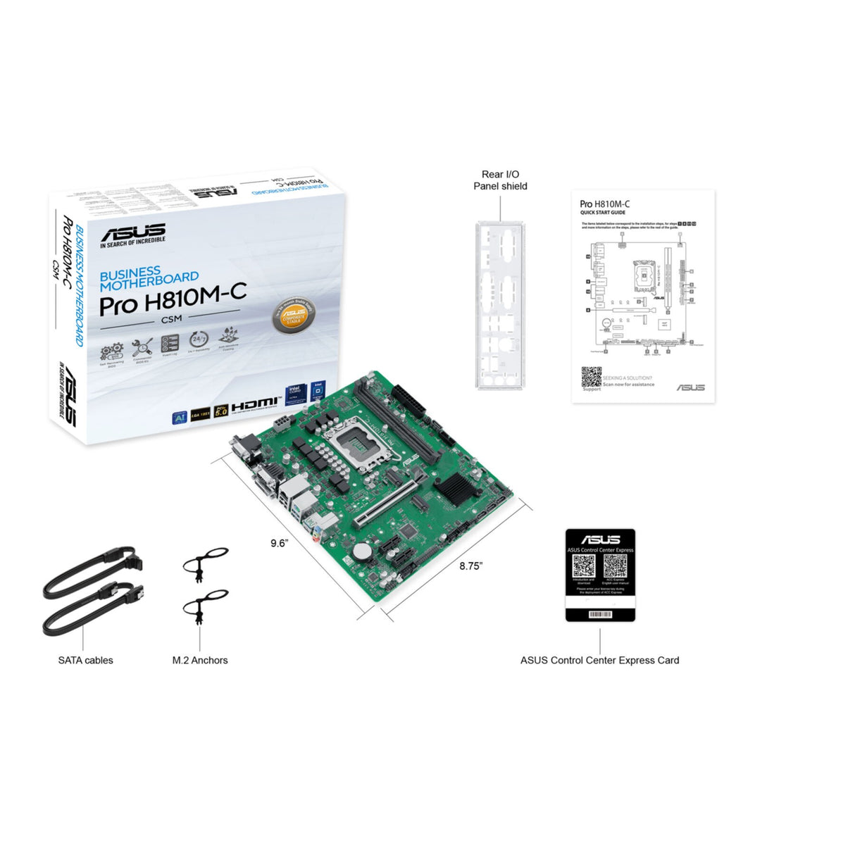 ASUS PRO H810M-C CSM (1851) (D)