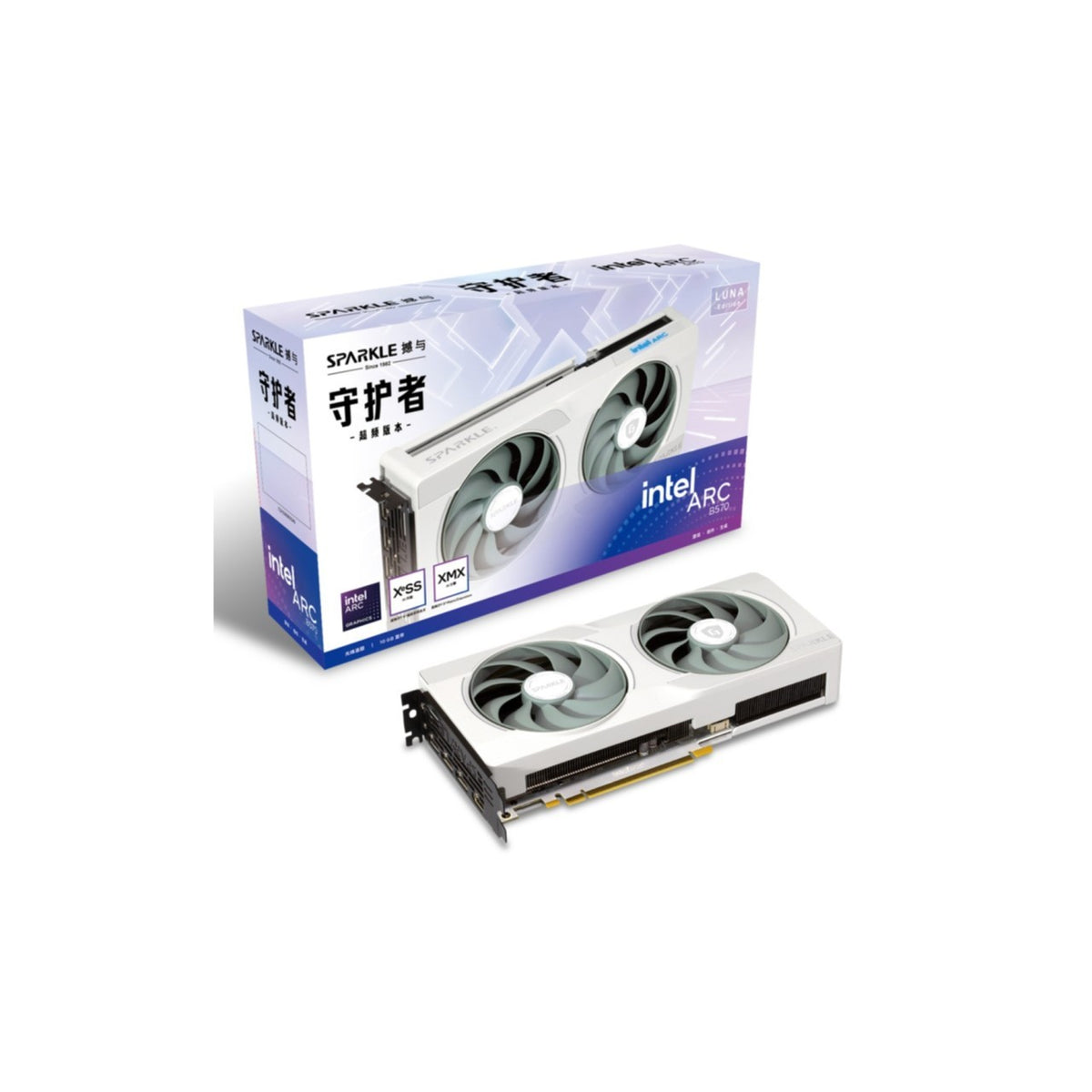VGA SPARKLE Intel ARC B570 10GB GUARDIAN LUNA OC (Battlemage Lineup), Bild 5