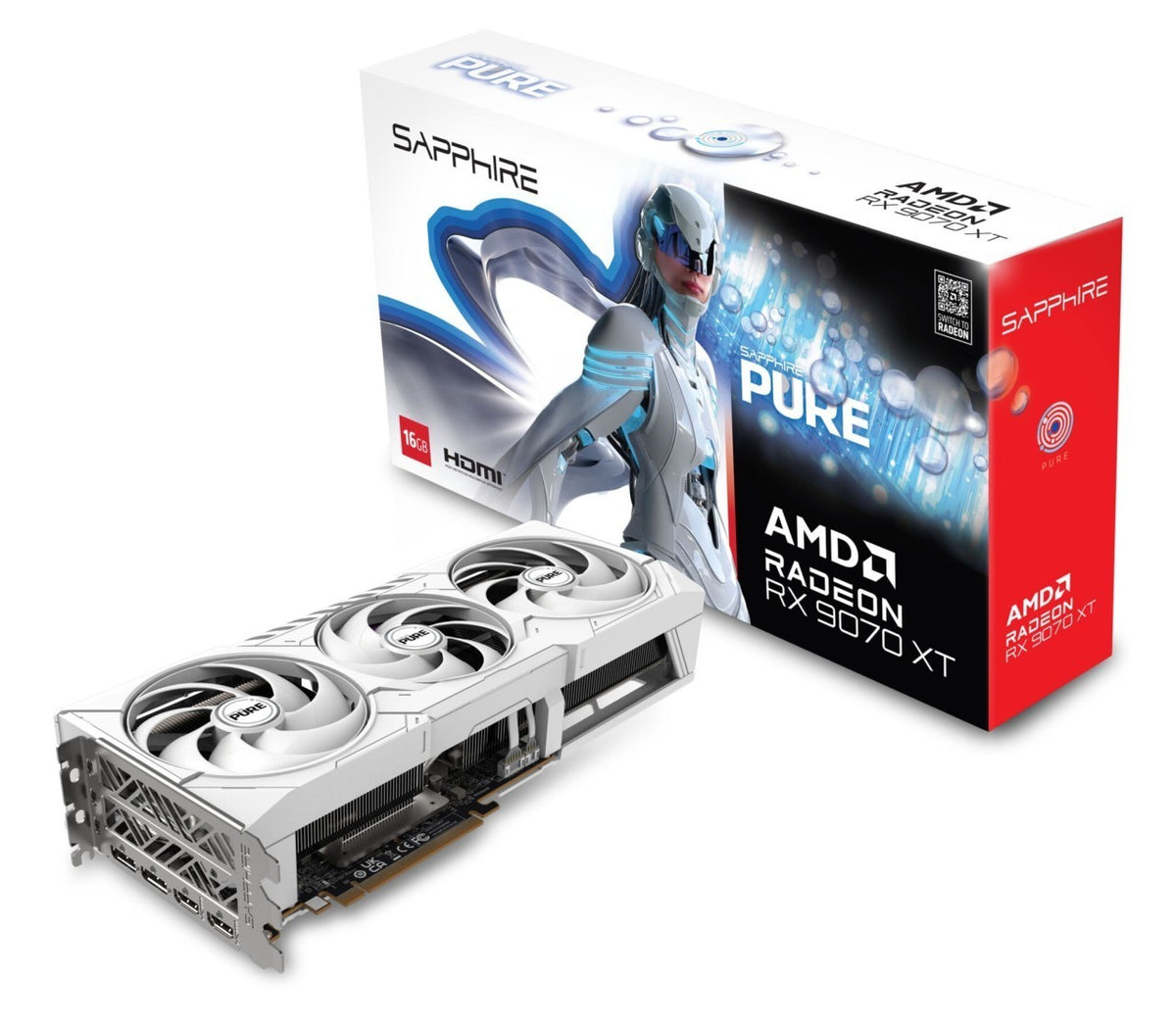 VGA SAPPHIRE PURE Radeon RX 9070 XT 16GB Gaming OC (UEFI), Bild 7