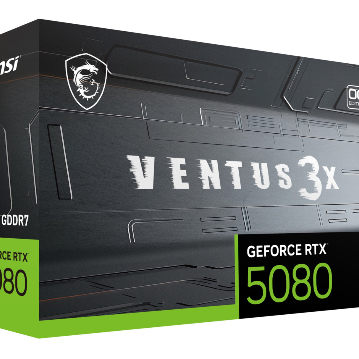 VGA MSI GeForce® RTX 5080 16GB VENTUS 3X OC PLUS