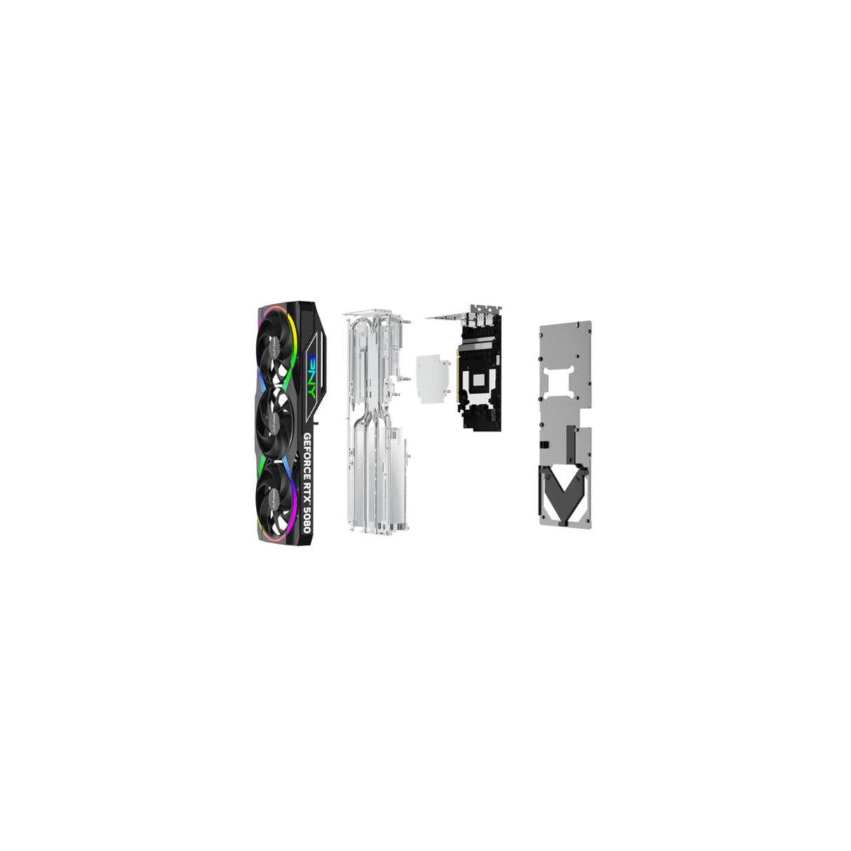 VGA PNY GeForce RTX™ 5080 16GB ARGB Gaming Overclocked Triple Fan