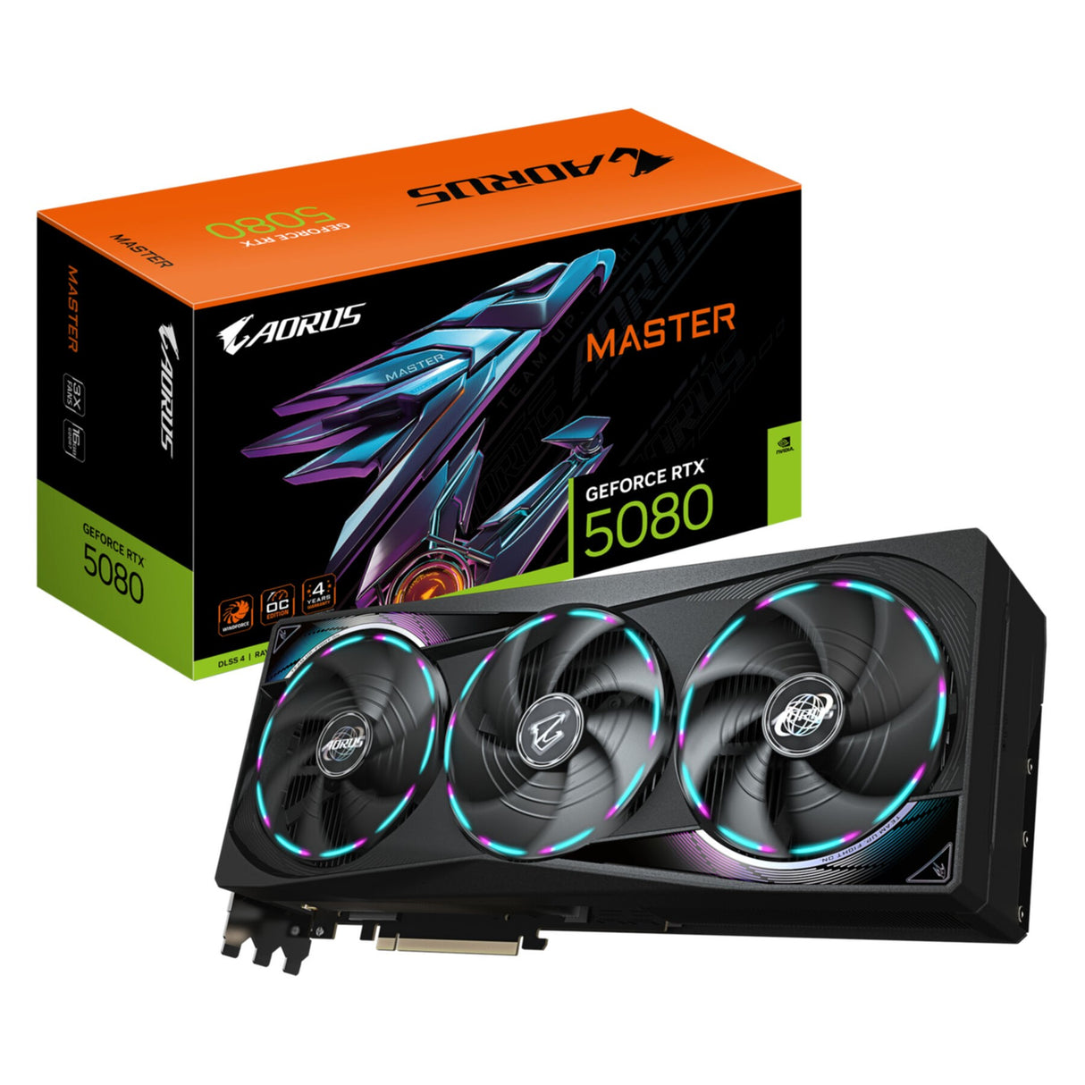 VGA Gigabyte GeForce® RTX 5080 16GB AORUS MASTER