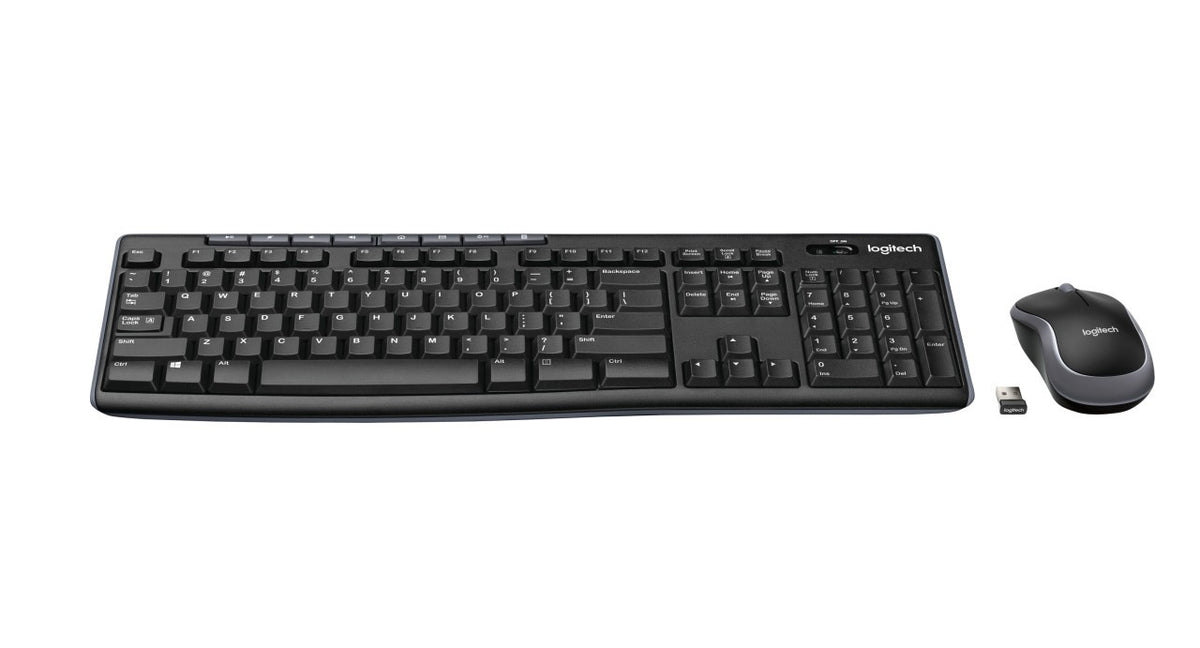Keyboard & Mouse Logitech Wireless Combo MK270 Schwarz (US) (920-004523), Bild 3