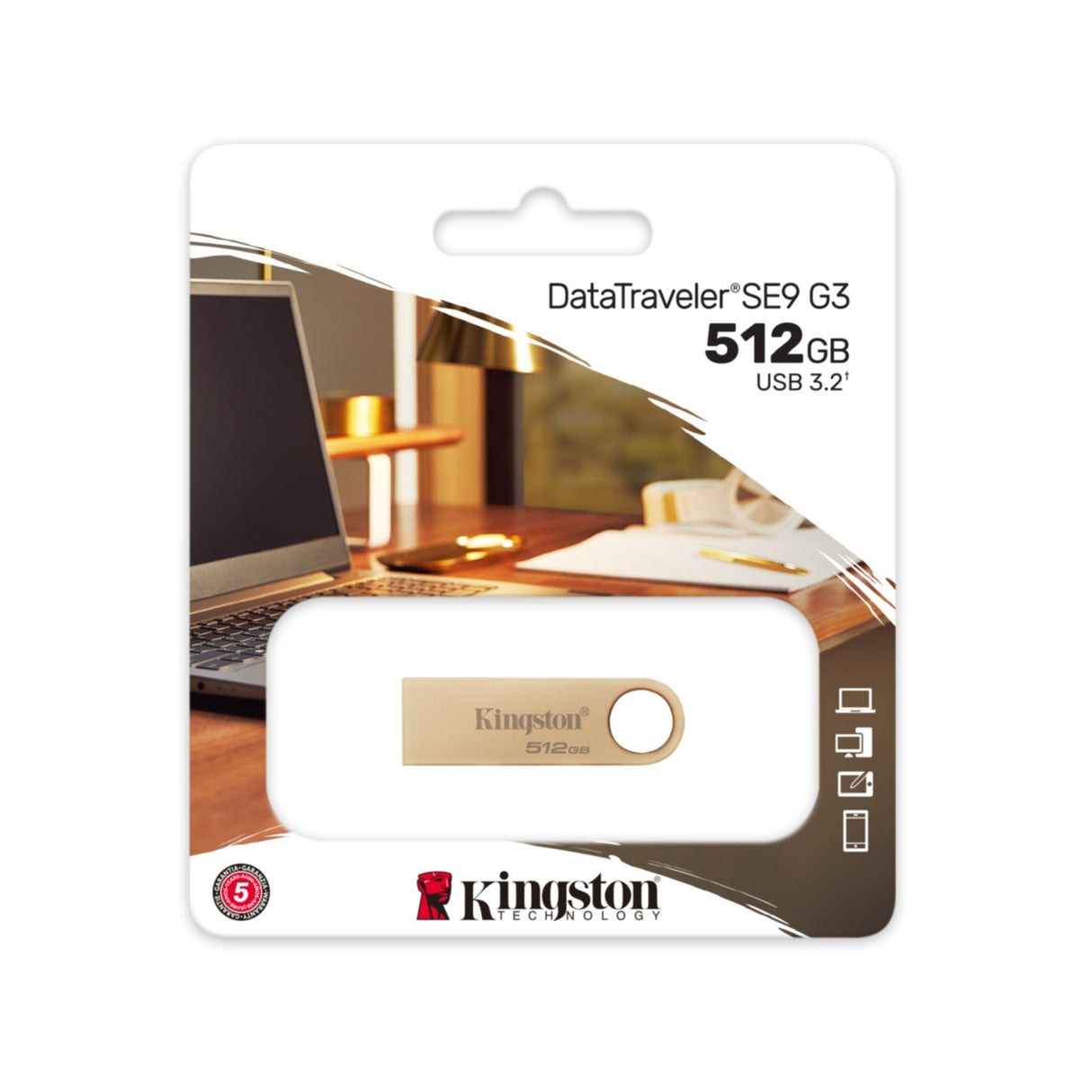 USB Stick 512GB Kingston DataTraveler SE9 G3 USB 3.2 DTSE9G3/512GB