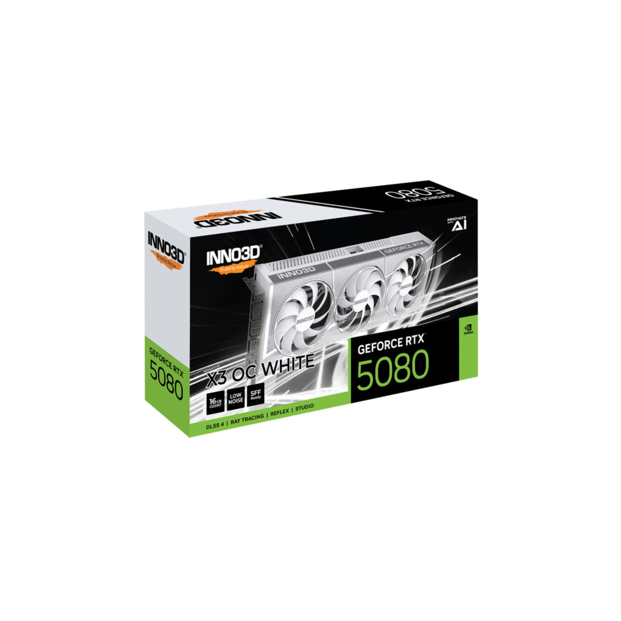 VGA Inno3D GeForce® RTX 5080 16GB X3 OC WHITE