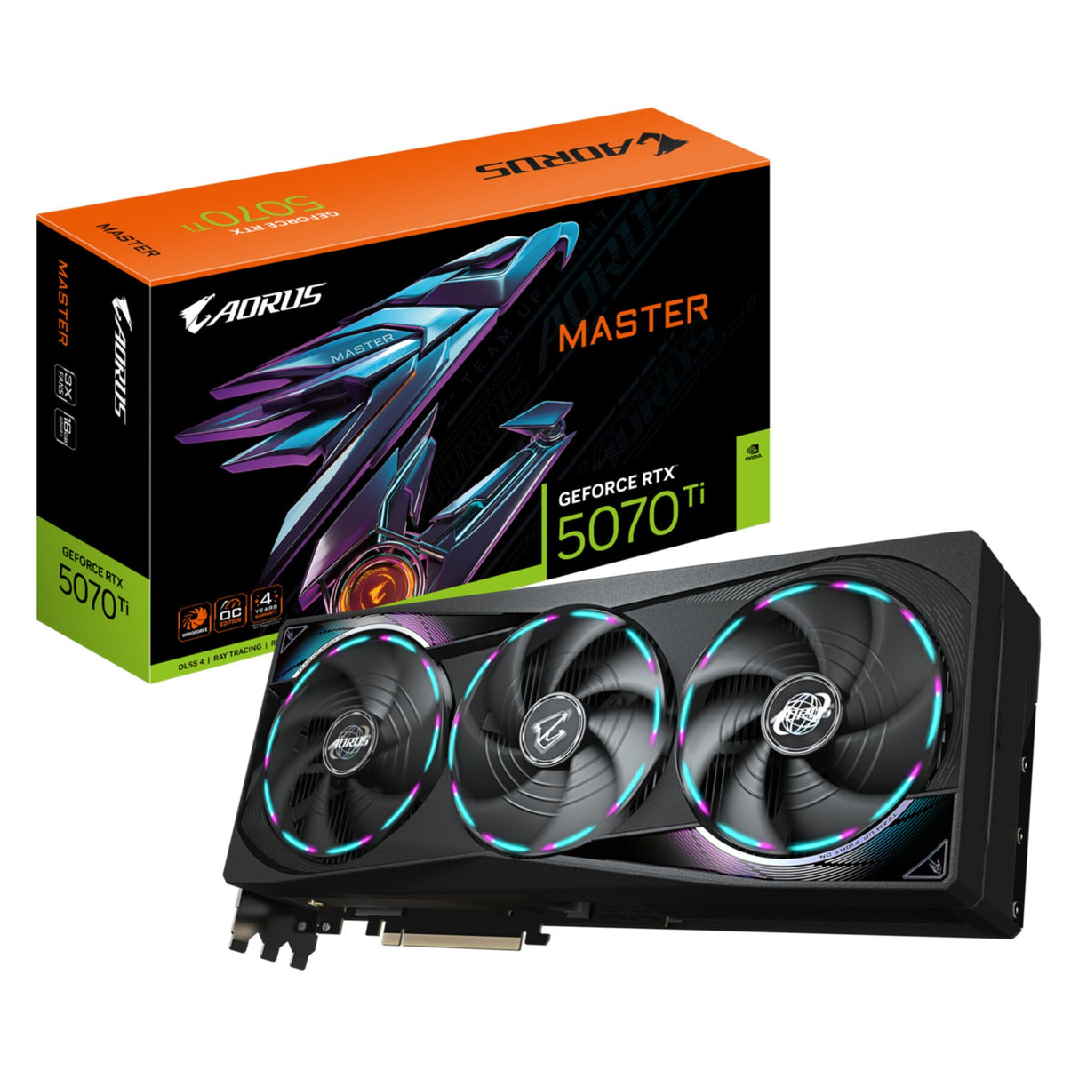 VGA Gigabyte GeForce® RTX 5070TI 16GB AORUS Master