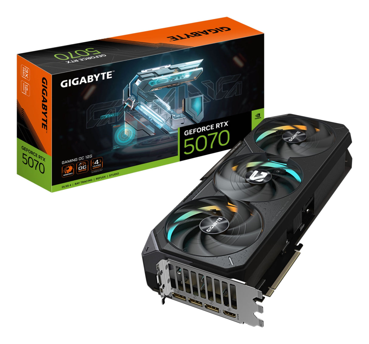 VGA Gigabyte GeForce® RTX 5070TI 16GB Gaming OC