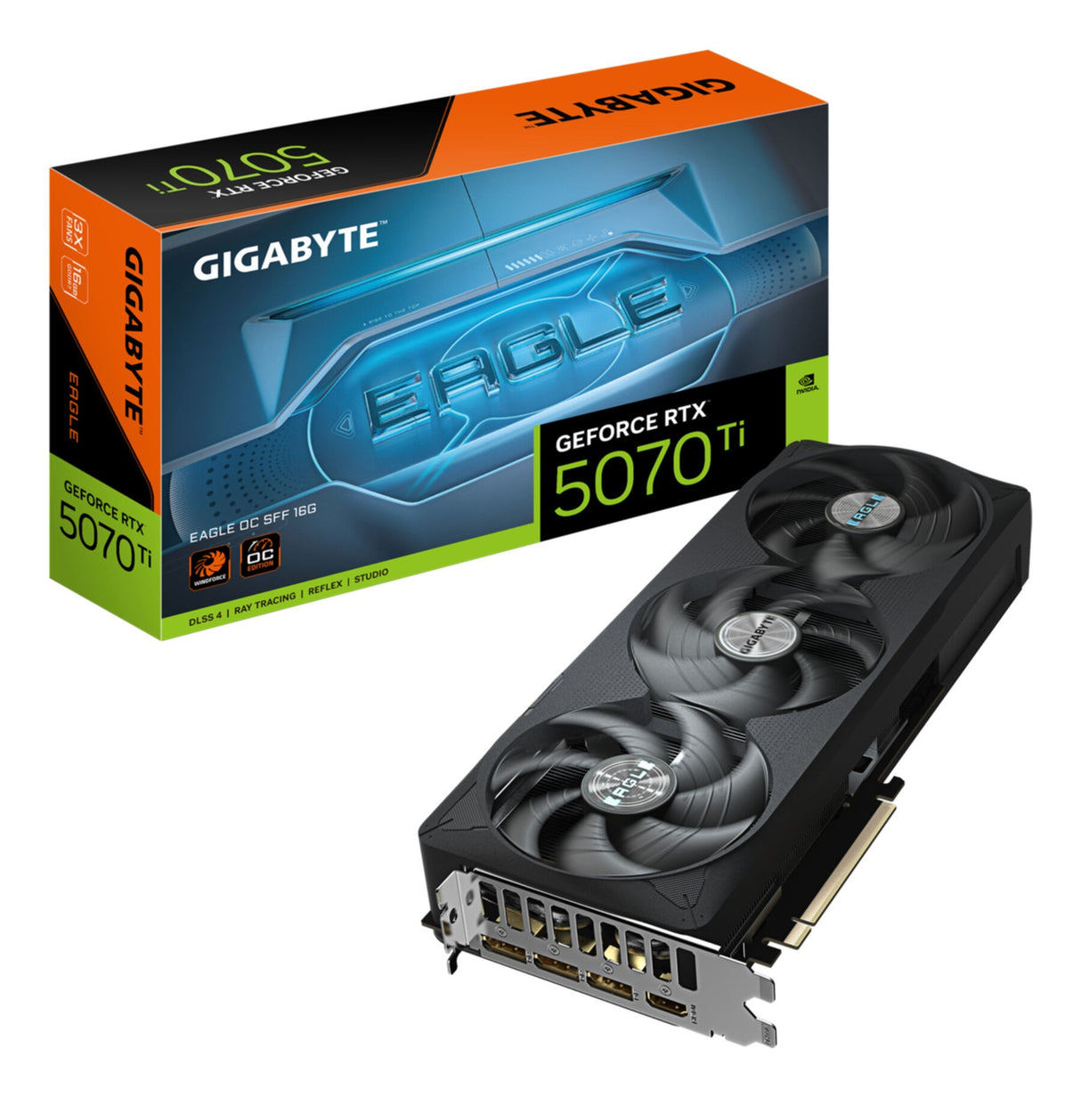 VGA Gigabyte GeForce® RTX 5070TI 16GB EAGLE OC