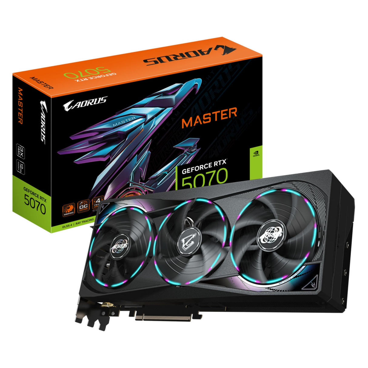VGA Gigabyte GeForce® RTX 5070 12GB Aorus Master