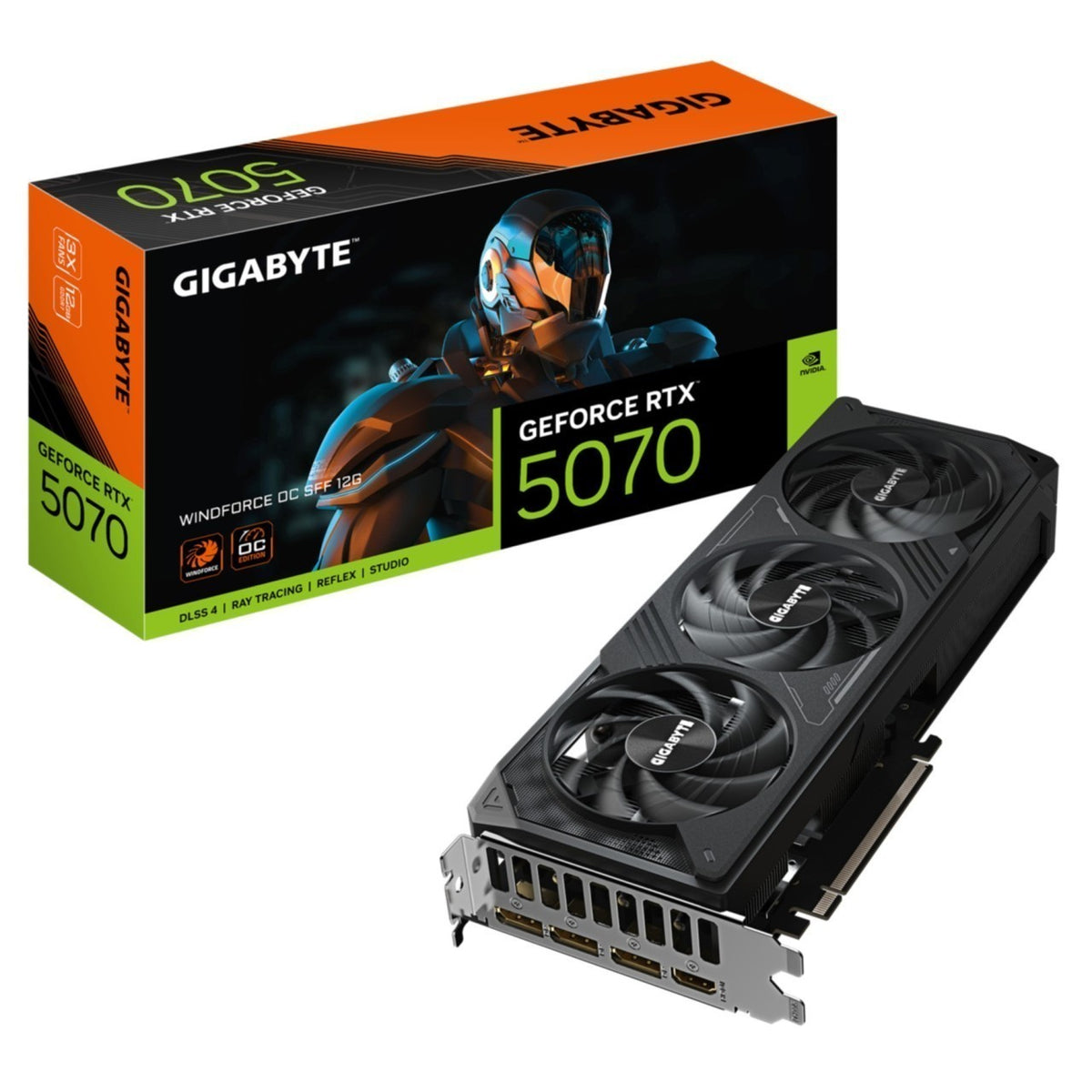 VGA Gigabyte GeForce® RTX 5070 12GB Windforce OC