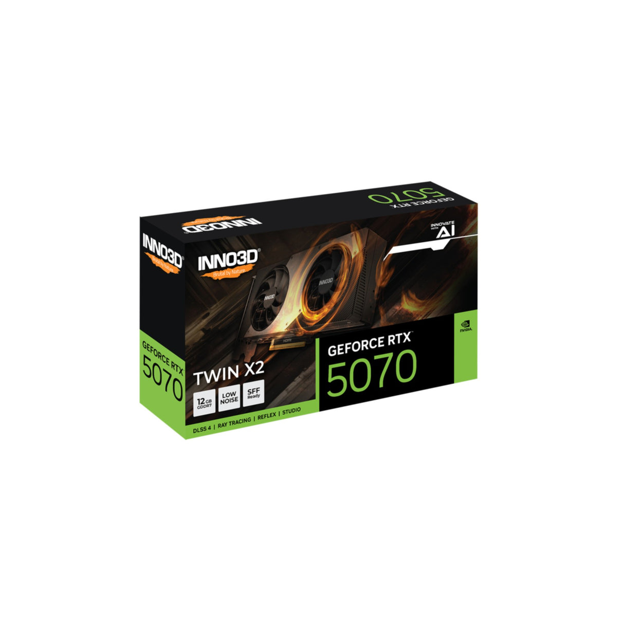 VGA Inno3D GeForce® RTX 5070 12GB Twin X2