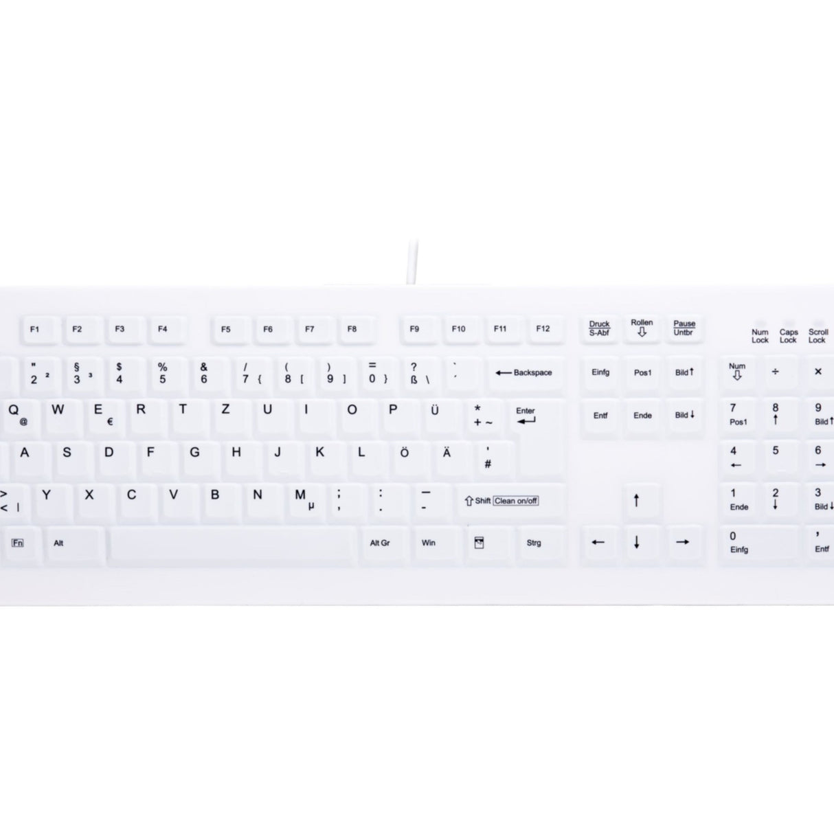 Keyboard Cherry Medical ACTIVE KEY AK-C8100F wired white (AK-C8100F-U1-W/GE)