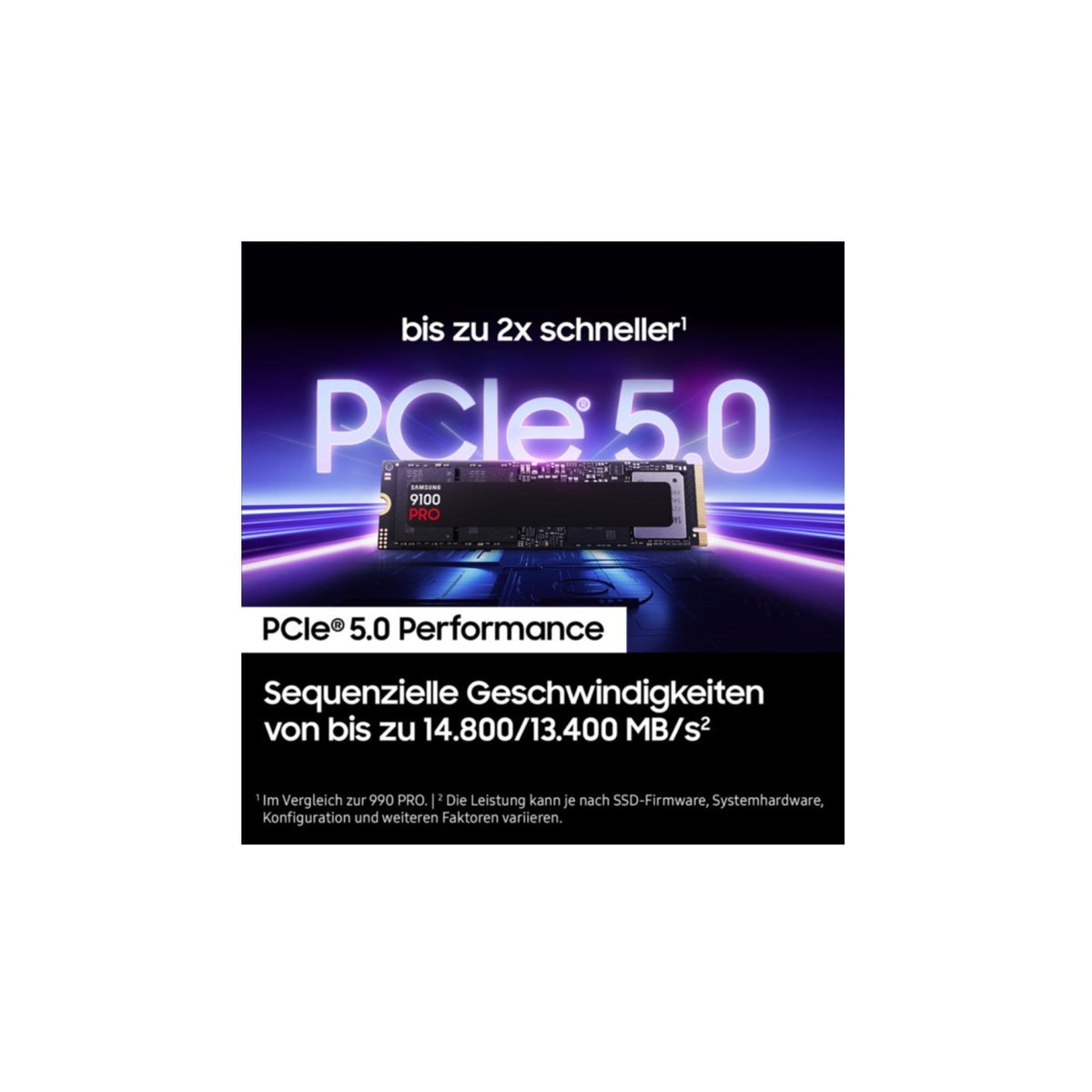 SSD Samsung 9100 Pro M.2 4TB NVMe MZ-VAP4T0BW PCIe 5.0, Bild 5
