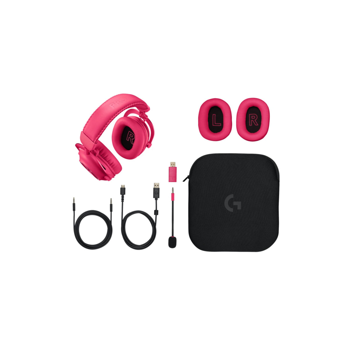 Headset Logitech G PRO X 2 (981-001275) magenta