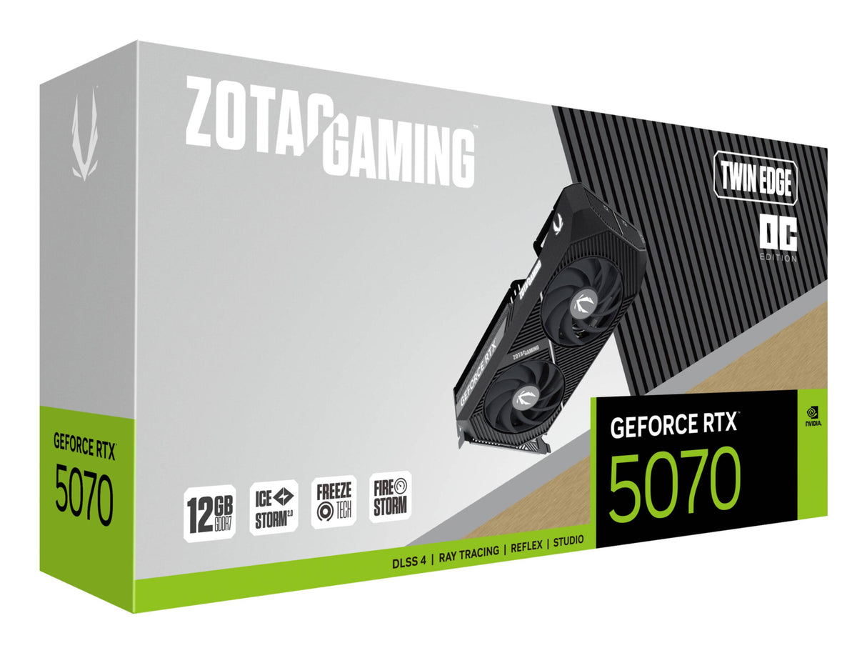 VGA ZOTAC GeForce® RTX 5070 12GB Twin Edge OC
