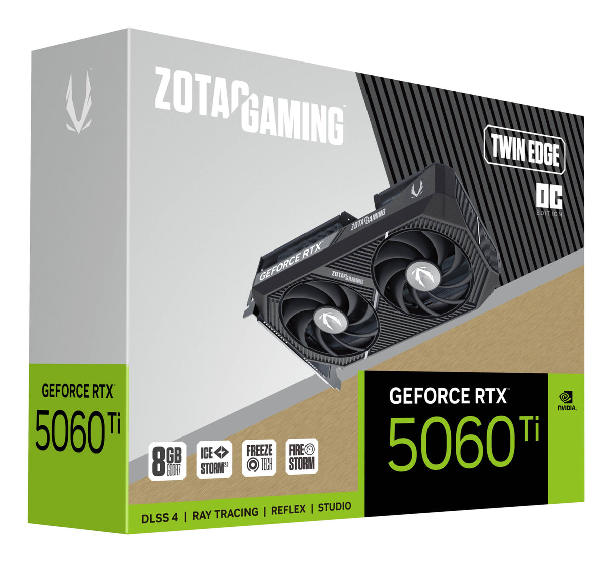 VGA ZOTAC GeForce® RTX 5060 TI 8GB Twin Edge OC