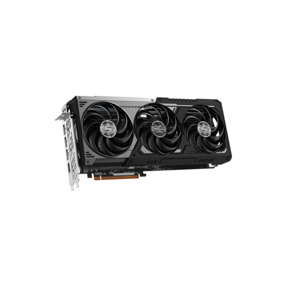 VGA ASRock Radeon RX 9070 XT 16GB Steel Legend Dark, Bild 3