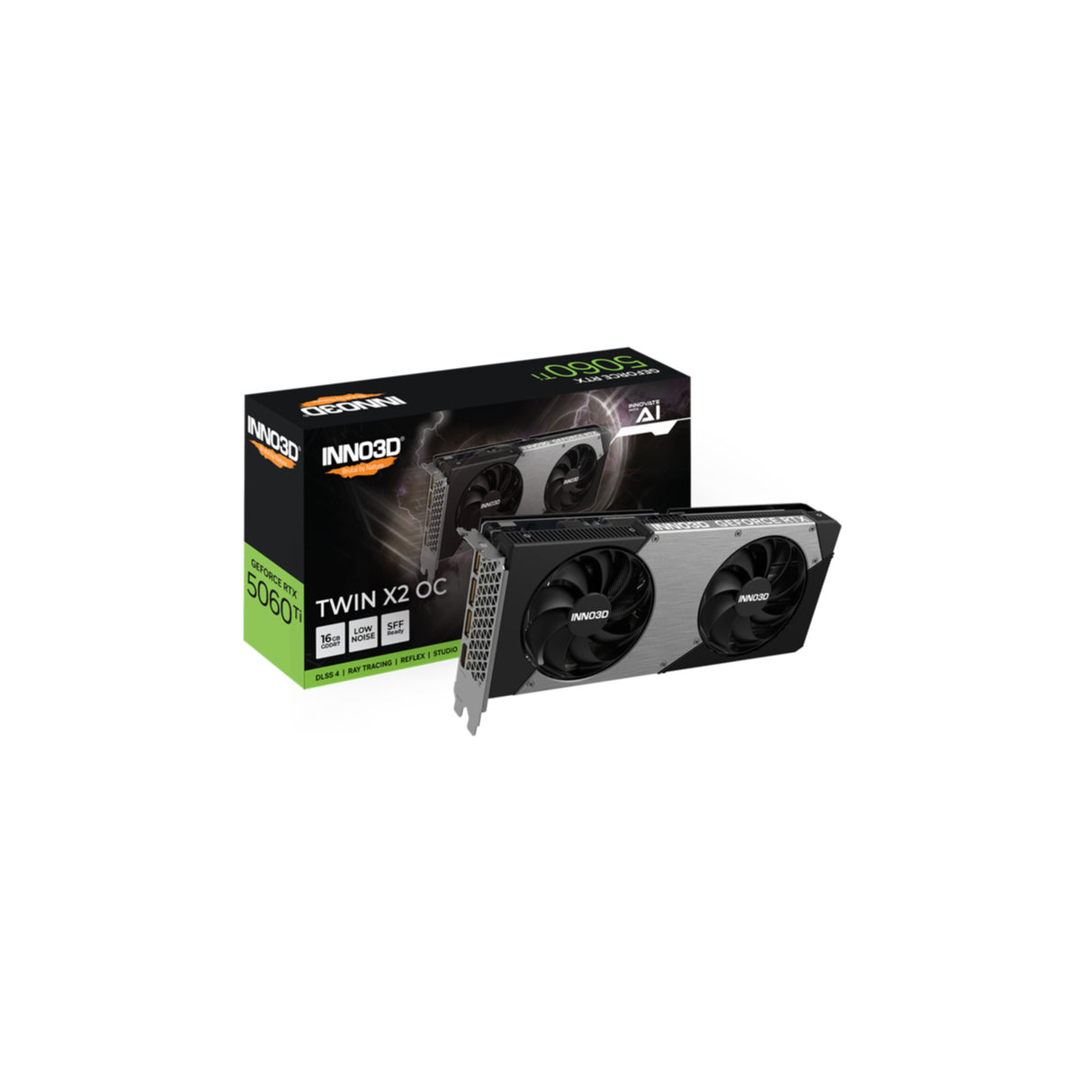 VGA Inno3D GeForce® RTX 5060 TI 16GB Twin X2 OC