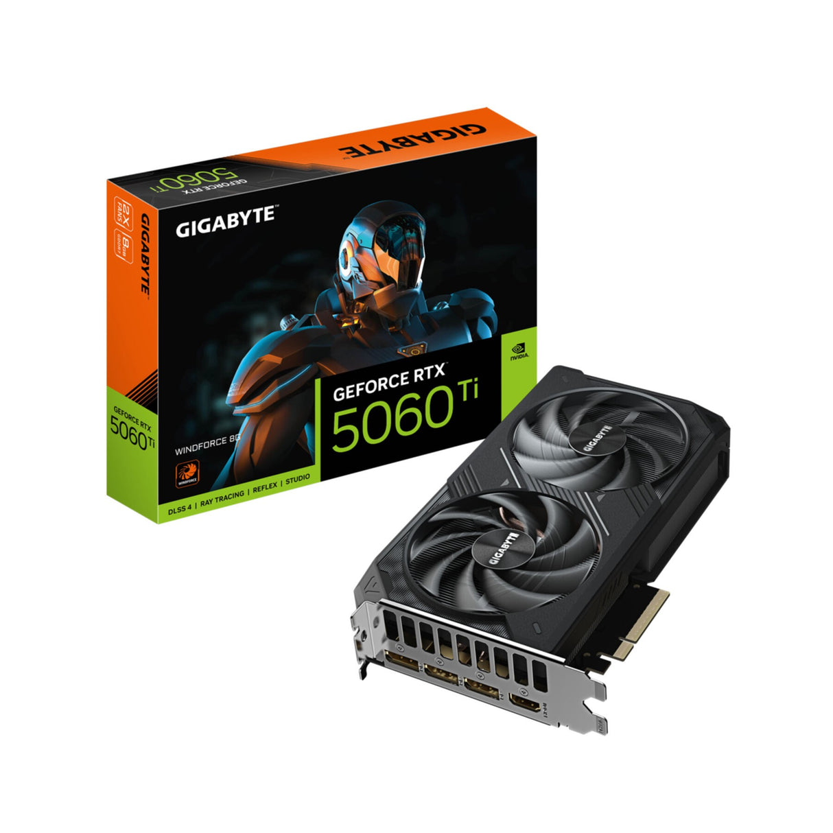 VGA Gigabyte GeForce® RTX 5060 TI 8GB Windforce