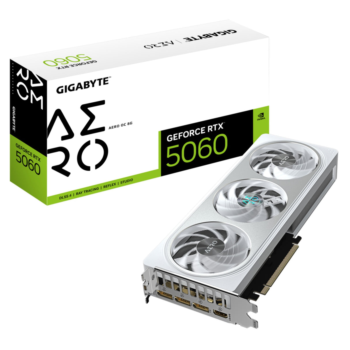 VGA Gigabyte GeForce® RTX 5060 8GB AERO OC