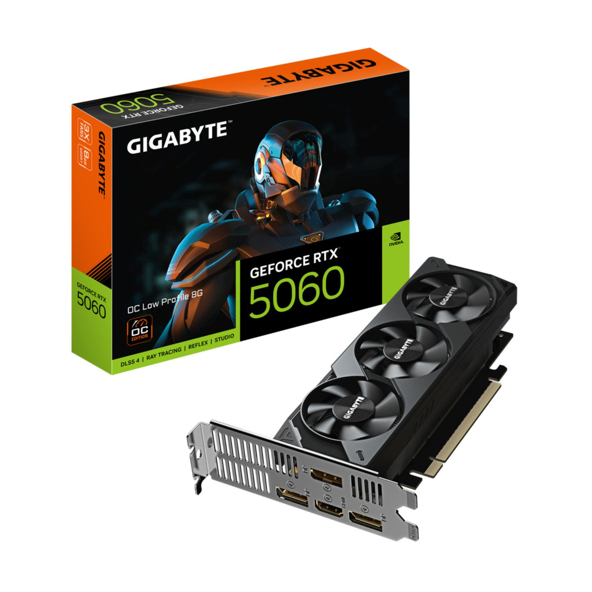 VGA Gigabyte GeForce® RTX 5060 8GB OC Low Profile