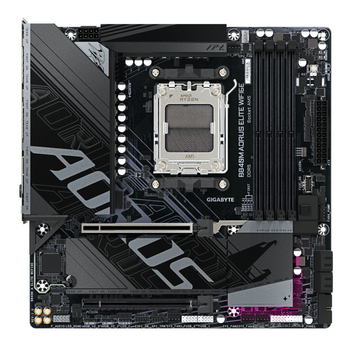 Gigabyte GA-B840M A Elite WIFI6E (AM5) (D)