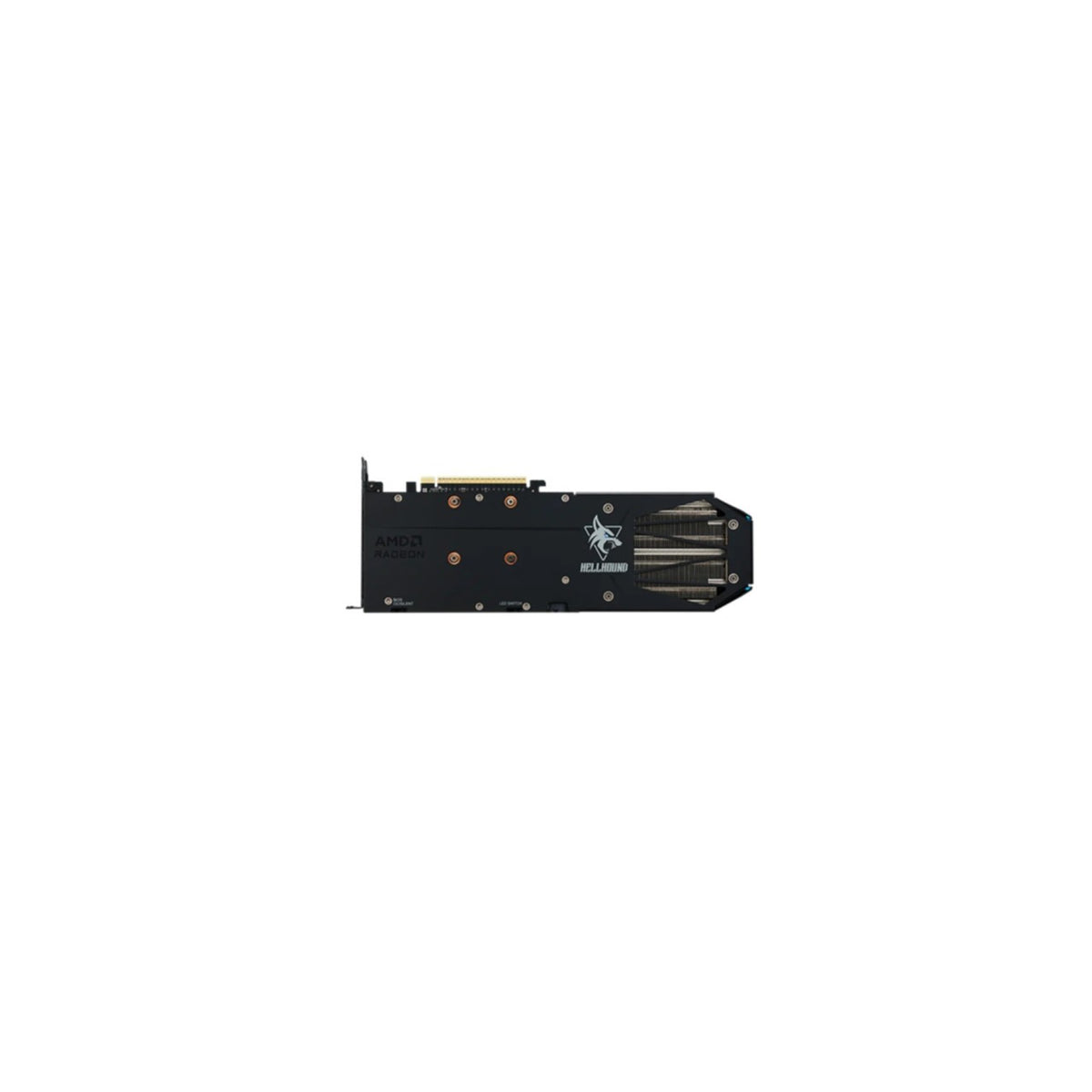 VGA PowerColor Radeon Hellhound RX 9060 XT 16GB OC GDDR6, Bild 5