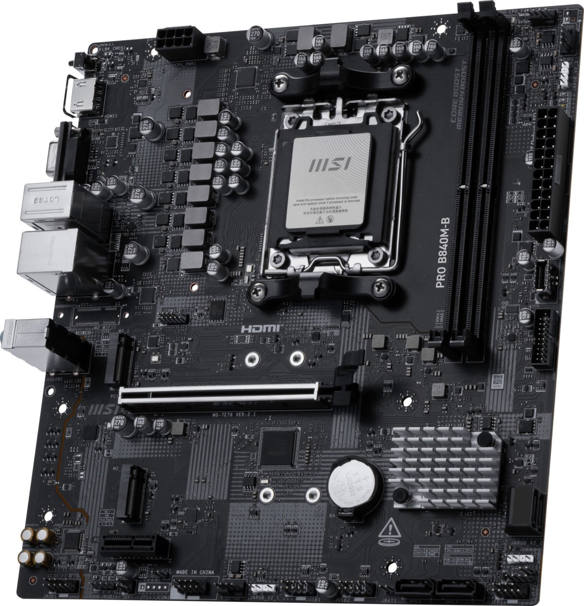 MSI B840M B Pro (AM5), Bild 4