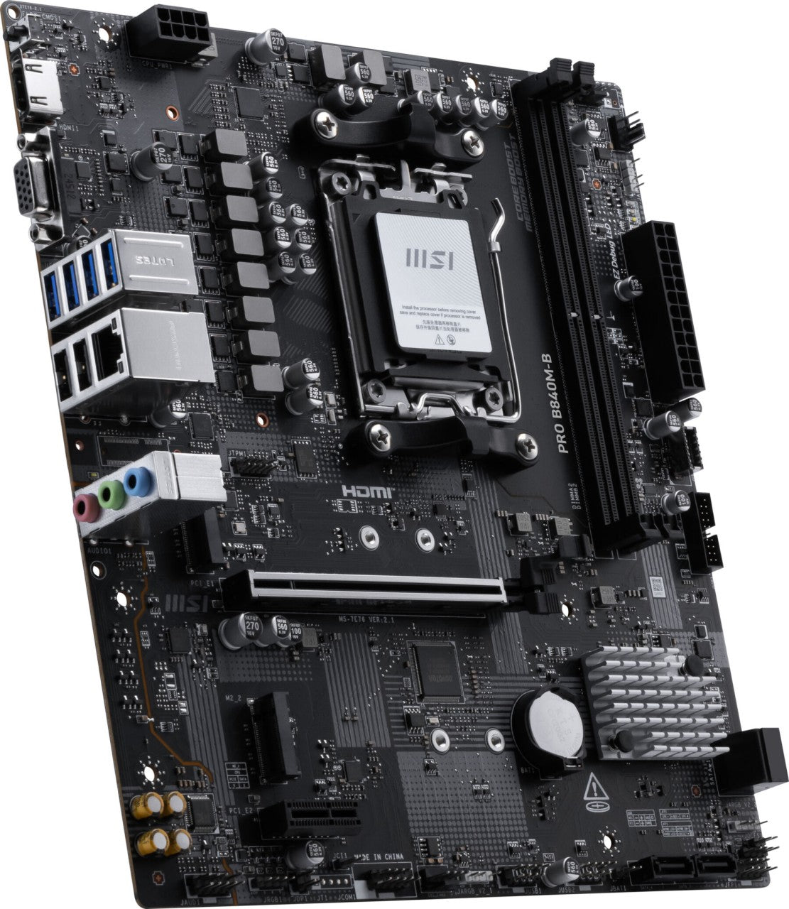 MSI B840M B Pro (AM5), Bild 5